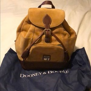 Dooney & Bourke Nubuck Leather Medium Backpack